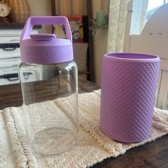 64 ounce hydroJug Lilac Glass Tumbler - Picture 3 of 3